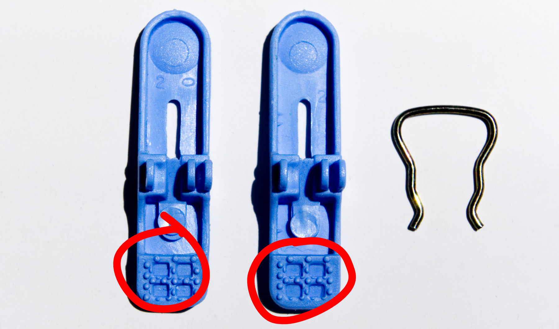 A clothes peg (inside view)